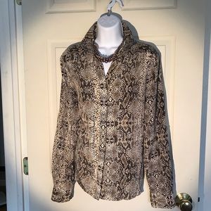 Dana Bachman, silky reptile pattern